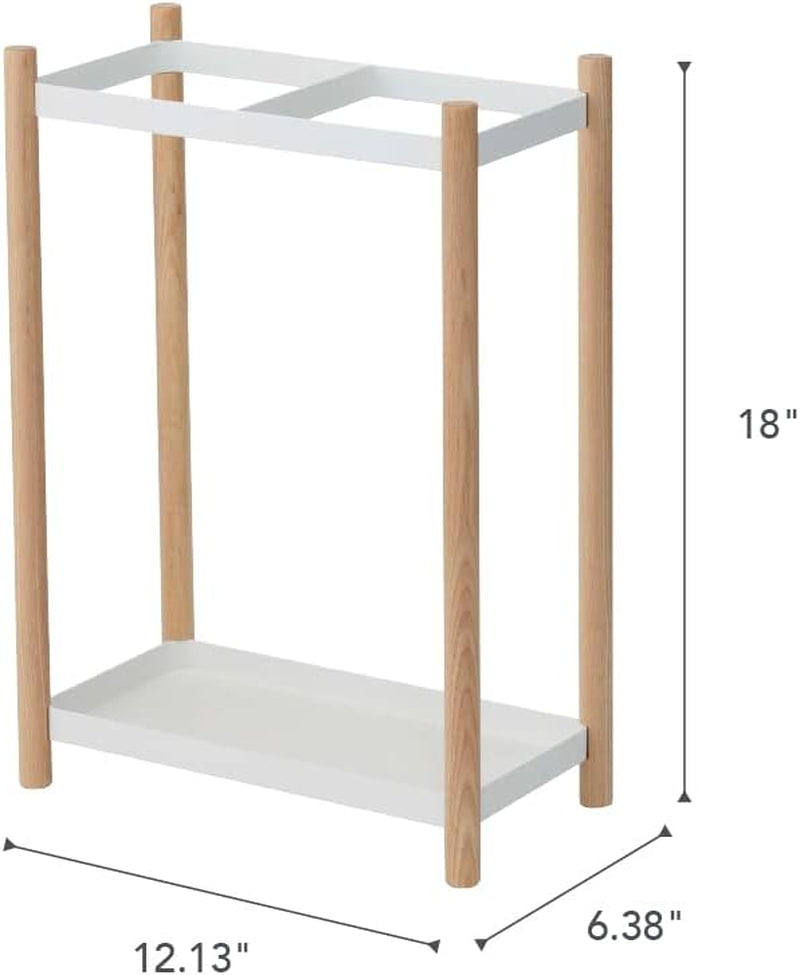 Home Plain Umbrella Stand White,