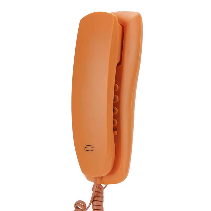 Home Landline Phone Mini Phone Office Telephone Desktop Wired Fixed Telephone for Hotel Office Business Home Desk Phone