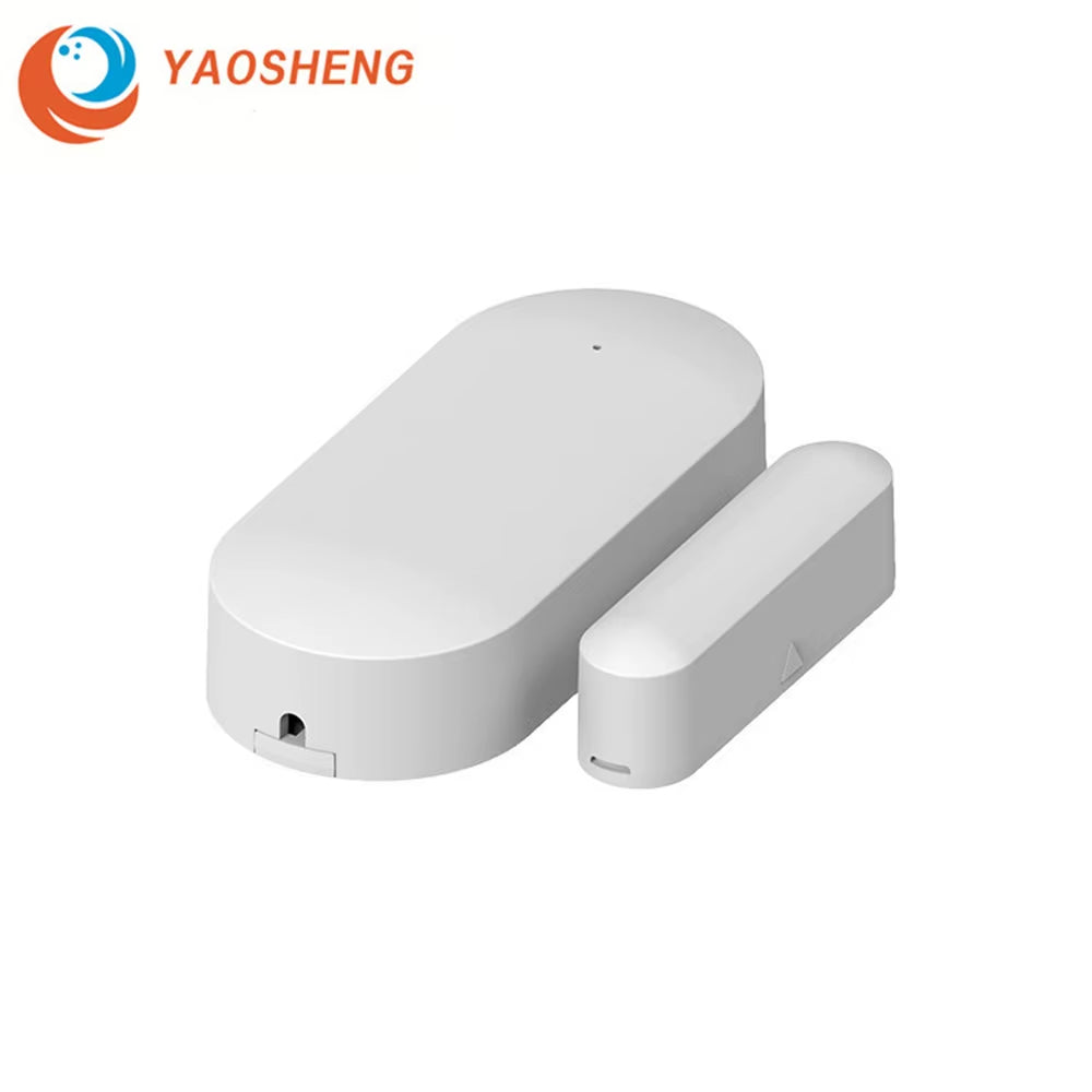 Tuya Smart Home Alarm Security System Wireless Door Detector Window Sensor for 433Mhz Home Security Connected Alarm System