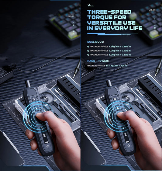 Multi-Speed Home Power Drill Kit