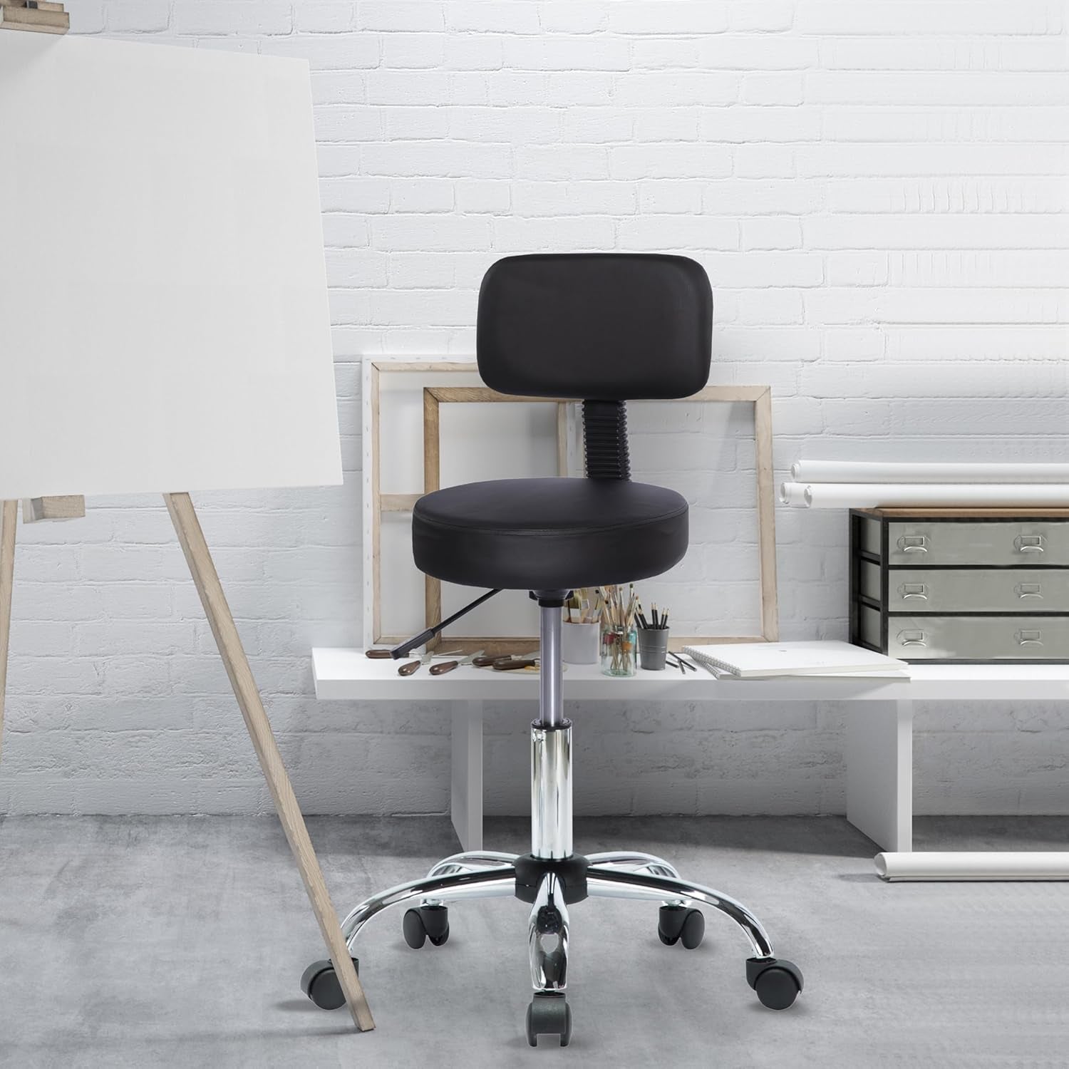 Mara Drafting Stool Black